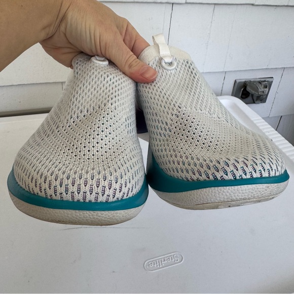 Allbirds Tree Dasher Relay Sneakers White Blue Purple size 9 - Picture 4 of 11